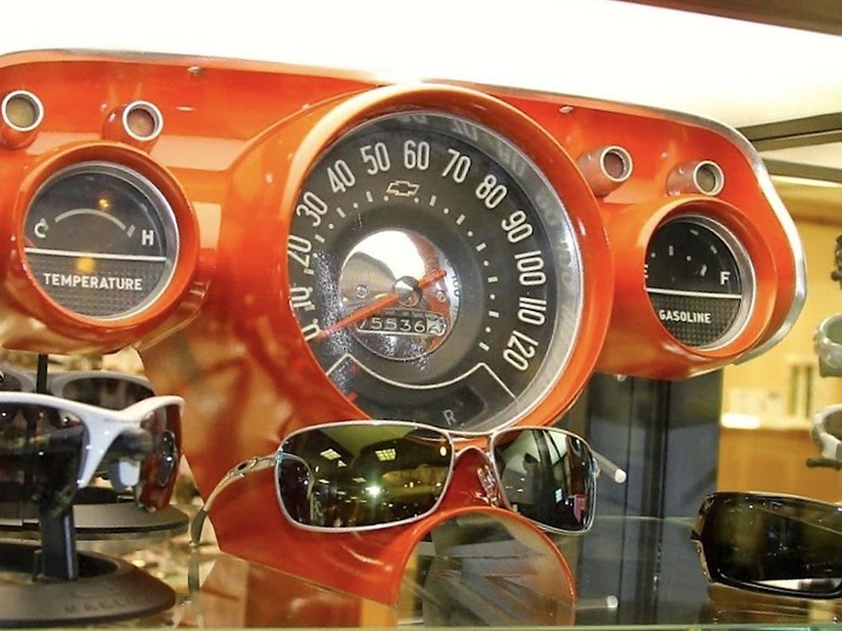 Driving lenses, on the dash